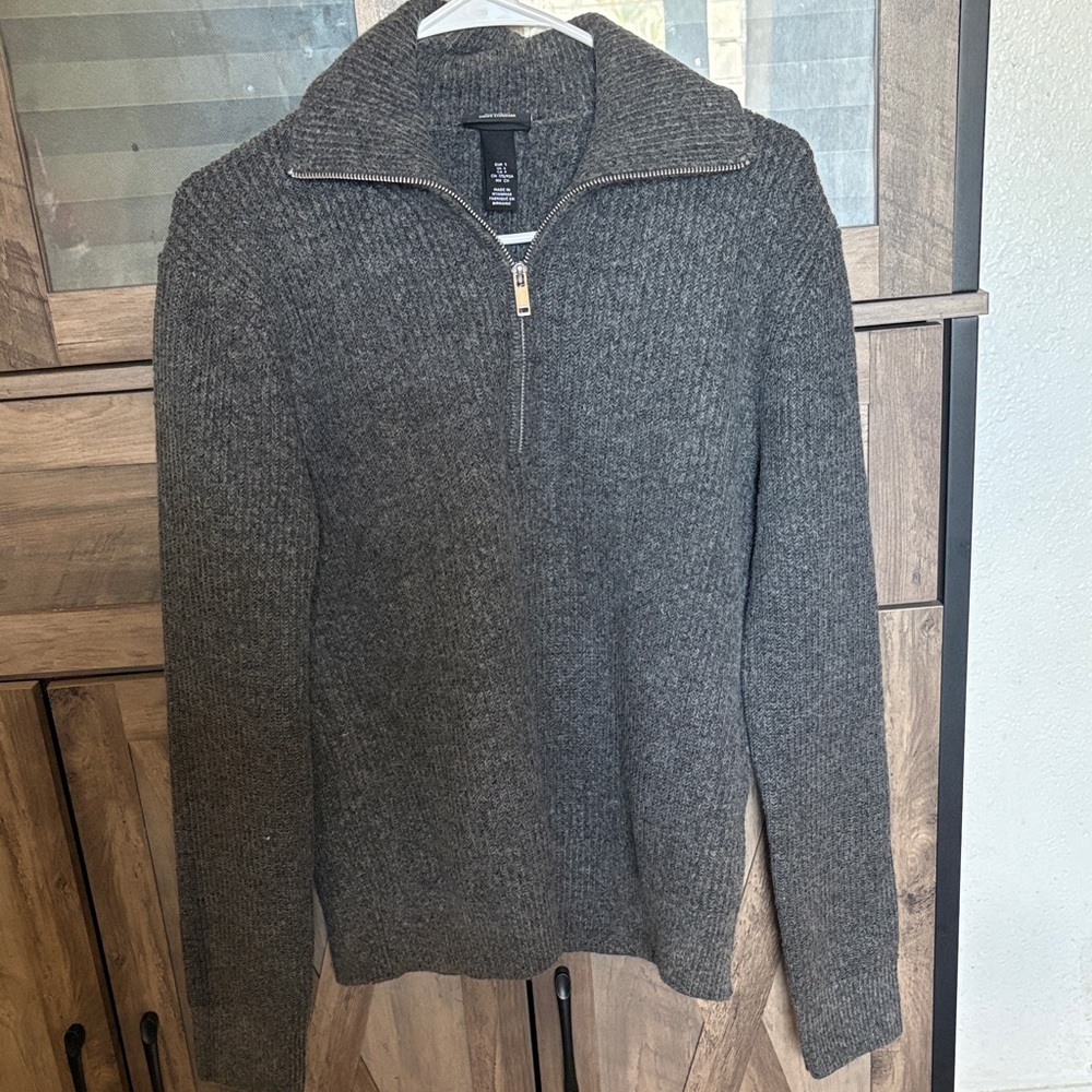H&M quarter zip sweater